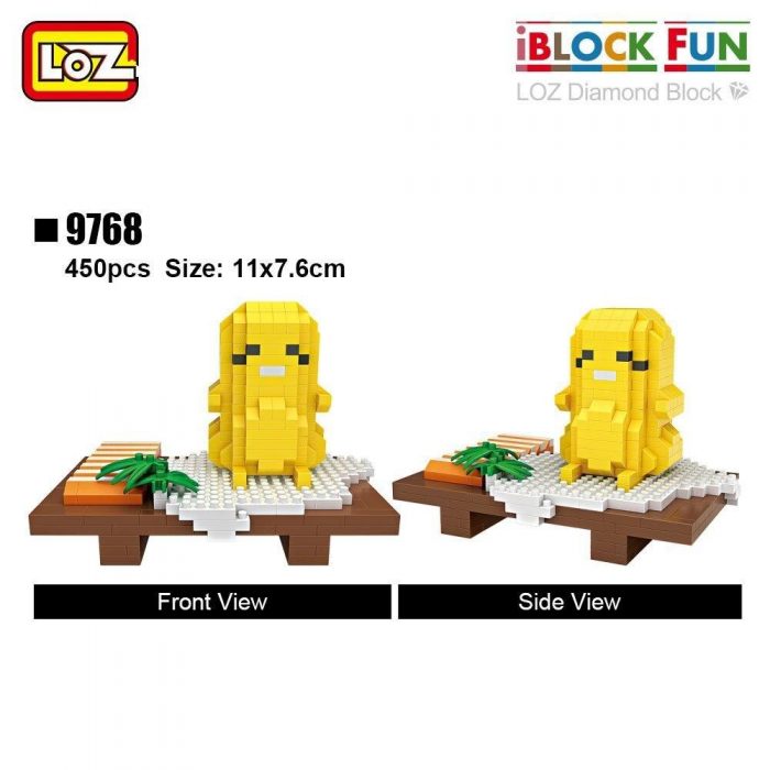 LOZ Kim C ng Kh i Sushi M H nh L p R p Mini G - LOZ Blocks Store