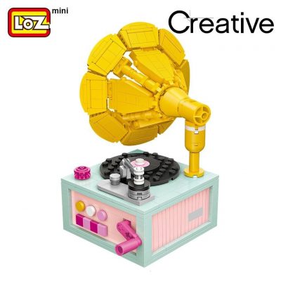 LOZ Mini Building Blocks phonograph Assemable Kids Educational Toys for Children Creator Technic Girl Play House - LOZ Blocks Store