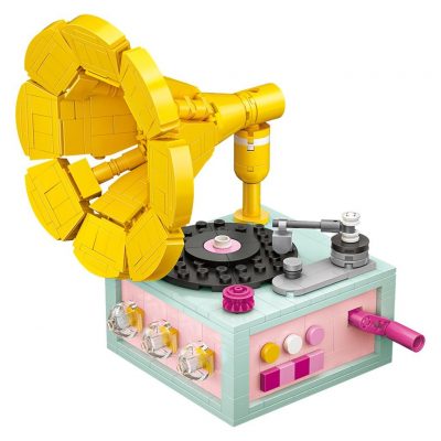 LOZ Mini Building Blocks phonograph Assemable Kids Educational Toys for Children Creator Technic Girl Play House 3 - LOZ Blocks Store