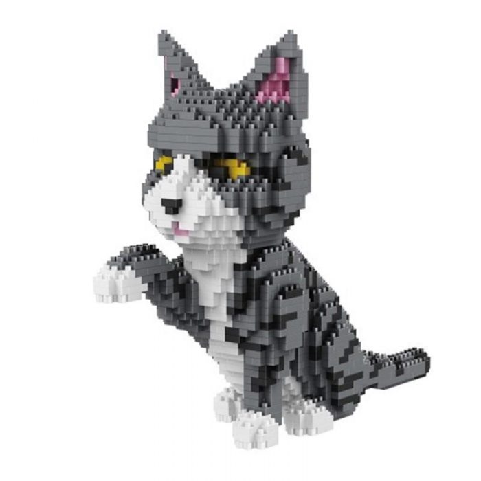 Balody 16038 Persian Cat Gray - LOZ Blocks Store