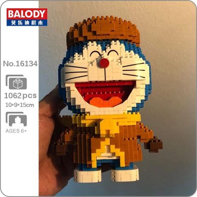 Balody 16165 Anime Naruto Master Jiraiya Ninja Mini Diamond Blocks Building Toy 