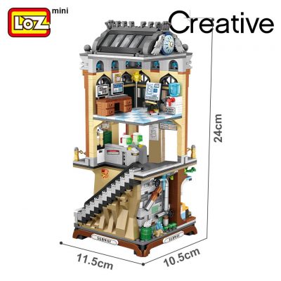 LOZ 1031 European-Style Subway Station - LOZ Blocks Official Store