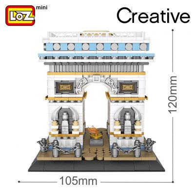 LOZ 1028 Arc De Triomphe - LOZ Blocks Official Store