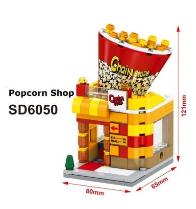 SEMBO SD6034-SD6037 & SD6050-6053 Mini Shop Building Bricks - LOZ Blocks Official Store