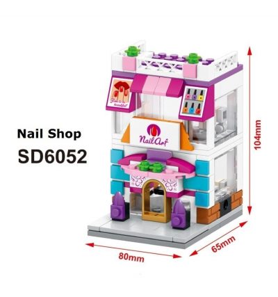 SEMBO SD6034-SD6037 & SD6050-6053 Mini Shop Building Bricks - LOZ Blocks Official Store