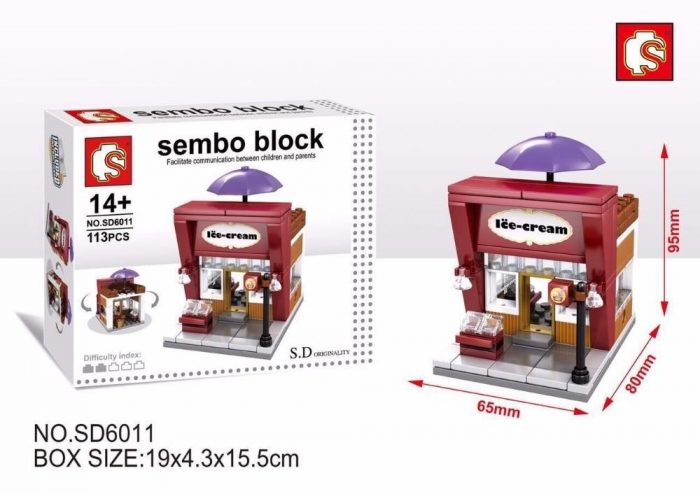 SEMBO SD6015-SD6041 & SD6070-SD6087 Mini Store Building Bricks - LOZ Blocks Official Store