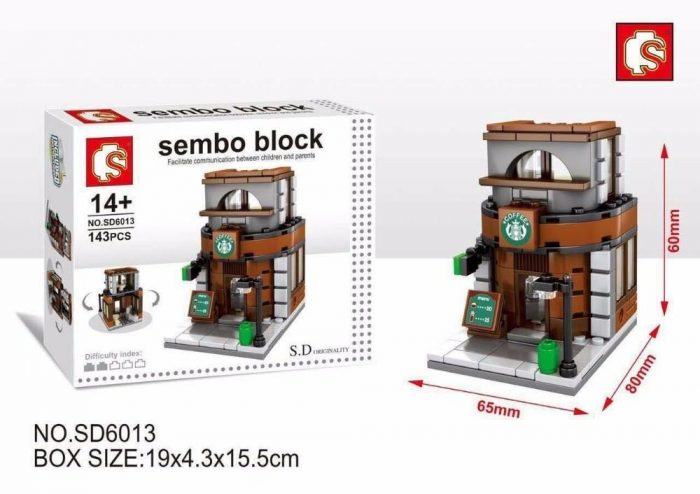 SEMBO SD6015-SD6041 & SD6070-SD6087 Mini Store Building Bricks - LOZ Blocks Official Store