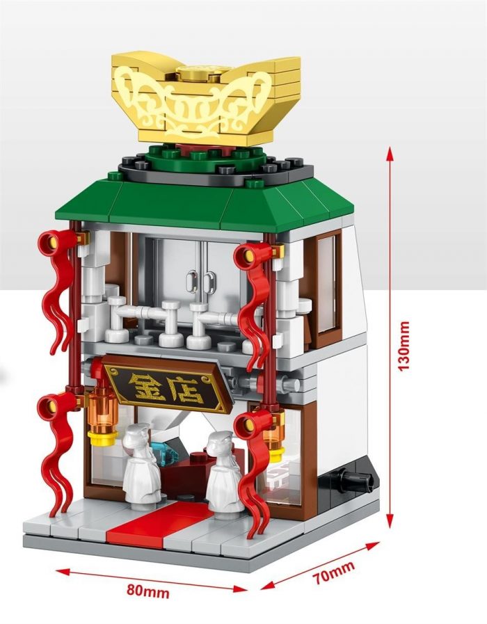 SEMBO SD 6084-6099 & 6054-6057 Mini Street Shop Model - LOZ Blocks Official Store