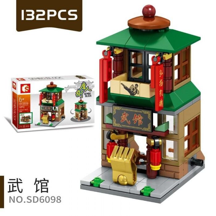 SEMBO SD 6084-6099 & 6054-6057 Mini Street Shop Model - LOZ Blocks Official Store