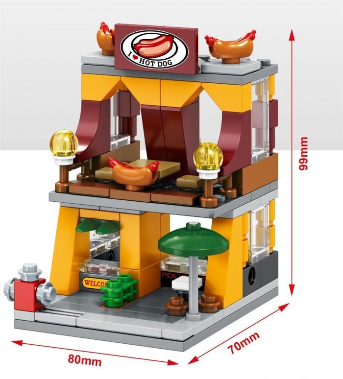 SEMBO SD6015-SD6041 & SD6070-SD6087 Mini Store Building Bricks - LOZ Blocks Official Store