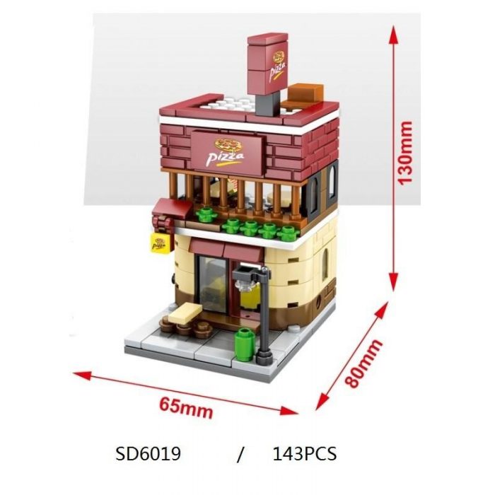 SEMBO SD6015-SD6041 & SD6070-SD6087 Mini Store Building Bricks - LOZ Blocks Official Store