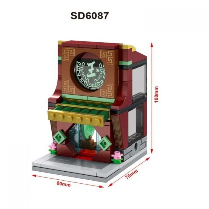 SEMBO SD 6084-6099 & 6054-6057 Mini Street Shop Model - LOZ Blocks Official Store