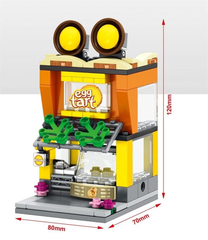 SEMBO SD 6084-6099 & 6054-6057 Mini Street Shop Model - LOZ Blocks Official Store