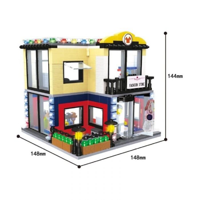 Funnyfull 6700-6705 Hsanhe City Pet Shop - LOZ Blocks Official Store