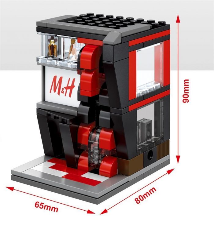 SEMBO SD6088-SD6091 & SD6042-SD6045 & SD6062-6069 Mini Street Cute Small Shop - LOZ Blocks Official Store