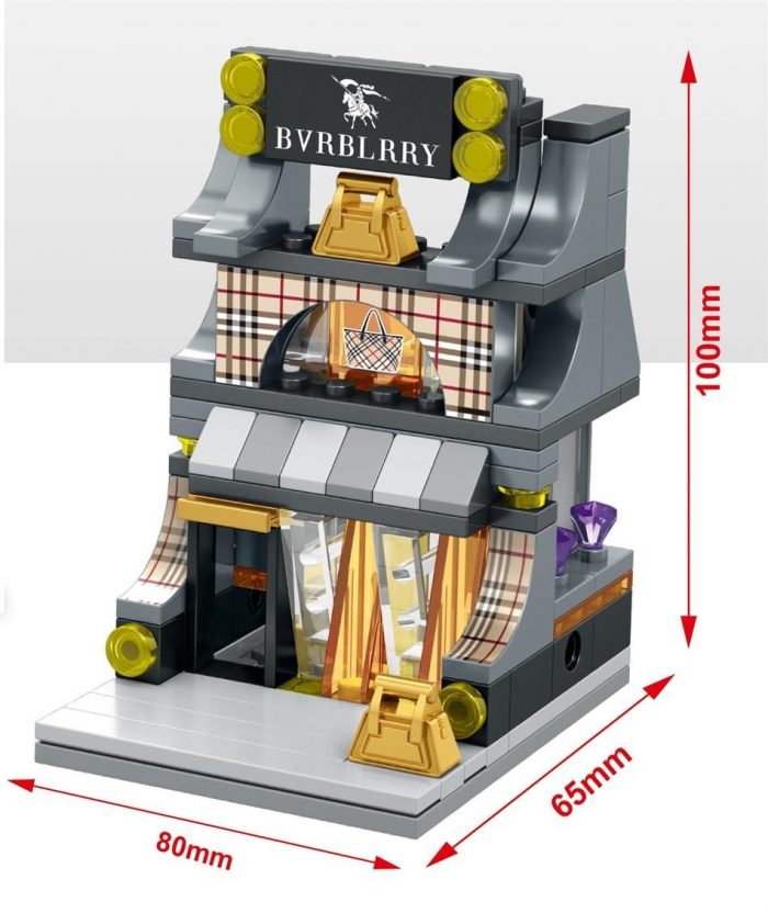 SEMBO SD6088-SD6091 & SD6042-SD6045 & SD6062-6069 Mini Street Cute Small Shop - LOZ Blocks Official Store