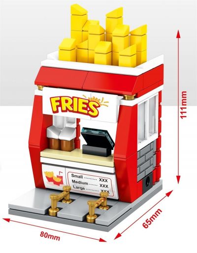 SEMBO SD6088-SD6091 & SD6042-SD6045 & SD6062-6069 Mini Street Cute Small Shop - LOZ Blocks Official Store