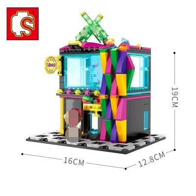 SEMBO 6010 - 6013 & 601017 - 601024 Street Mini Shop - LOZ Blocks Official Store