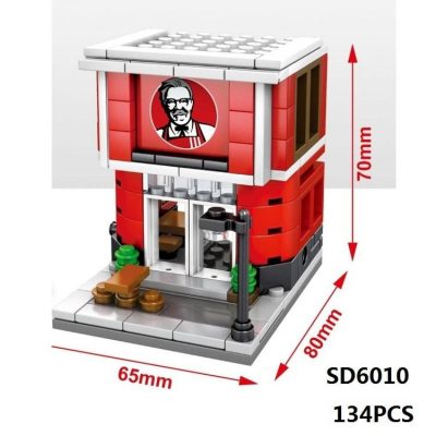 SEMBO 6010 - 6013 & 601017 - 601024 Street Mini Shop - LOZ Blocks Official Store