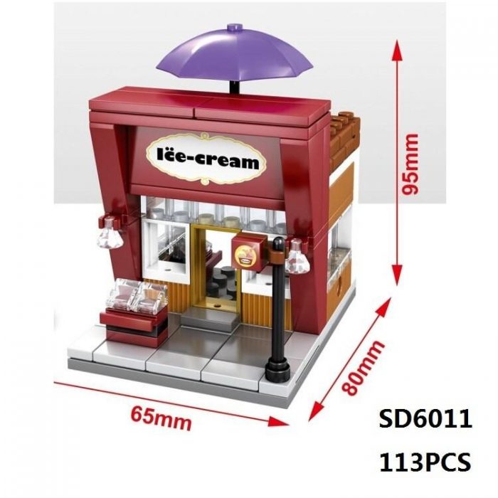 SEMBO 6010 - 6013 & 601017 - 601024 Street Mini Shop - LOZ Blocks Official Store