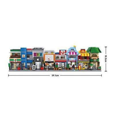 LOZ 1601-1608 Mini Street - LOZ Blocks Official Store