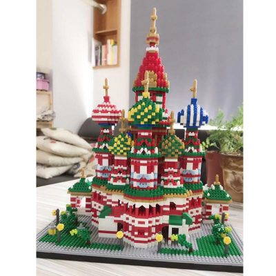 PZX 9918 Large Cathedral Church - LOZ Blocks Official Store