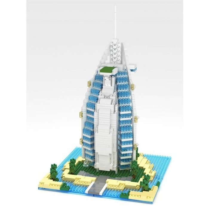 YZ 052 Large Burj Al Arab Hotel - LOZ Blocks Official Store