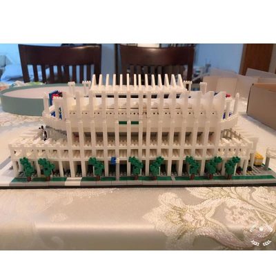 YZ 064 Large Portugal Football Stadium - LOZ Blocks Official Store