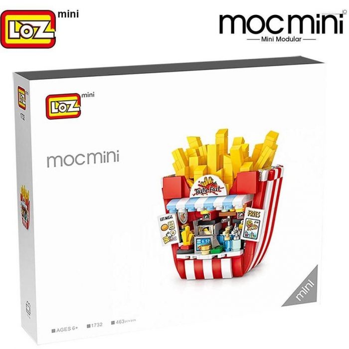 LOZ 1732 French Fries Shop - LOZ Blocks Official Store