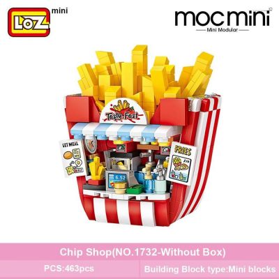LOZ 1732 French Fries Shop - LOZ Blocks Official Store