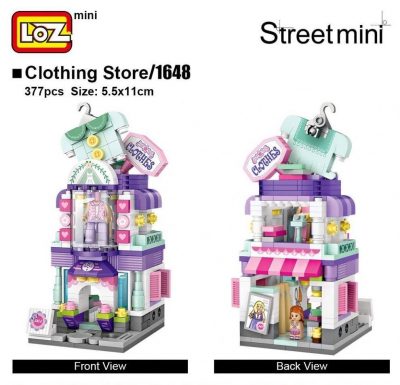 LOZ 1648 Clothing Store - LOZ Blocks Official Store