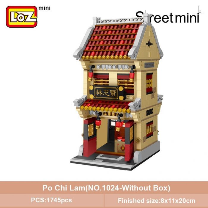 LOZ 1023-1025 China Traditional Street Set - LOZ Blocks Official Store