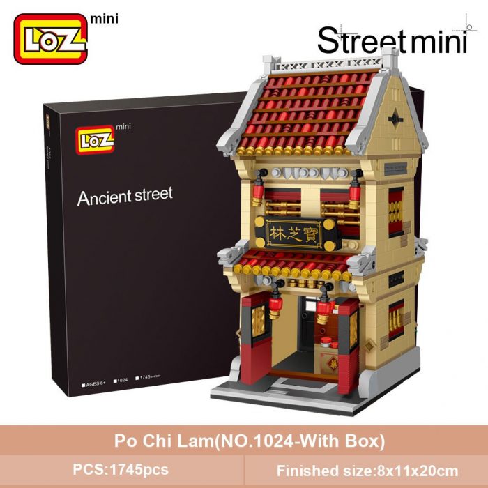 LOZ 1023-1025 China Traditional Street Set - LOZ Blocks Official Store