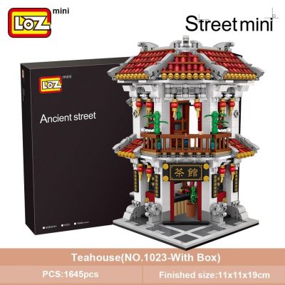 LOZ 1023 Tea House Chinese Tradition - LOZ Blocks Official Store