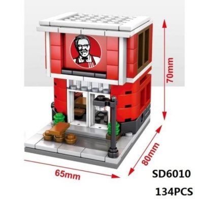 SEMBO 6010 - 6013 & 601017 - 601024 Street Mini Shop - LOZ Blocks Official Store