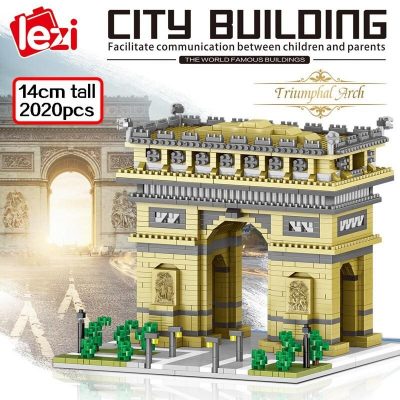 LEZI Architecture World Bundles Brickheadz - LOZ Blocks Official Store