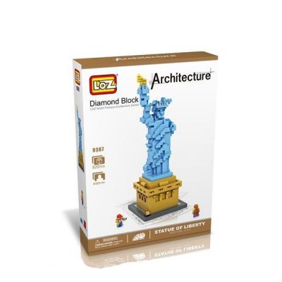 LOZ 9387 Statue of Liberty - LOZ Blocks Official Store