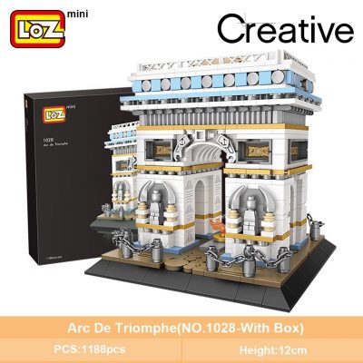 LOZ 1028 Arc De Triomphe - LOZ Blocks Official Store