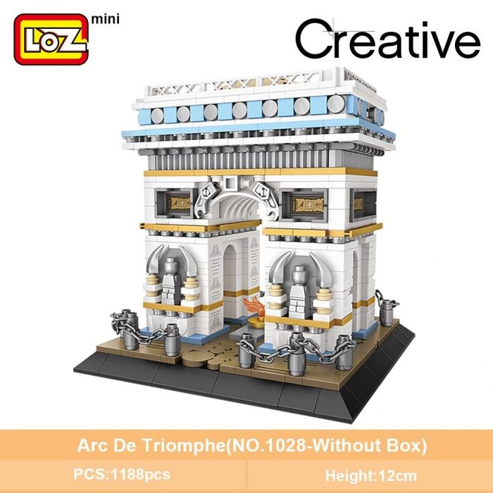 LOZ 1028 Arc De Triomphe - LOZ Blocks Official Store