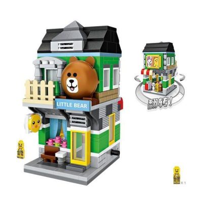 LOZ 1630 Little Bear Store - LOZ Blocks Official Store