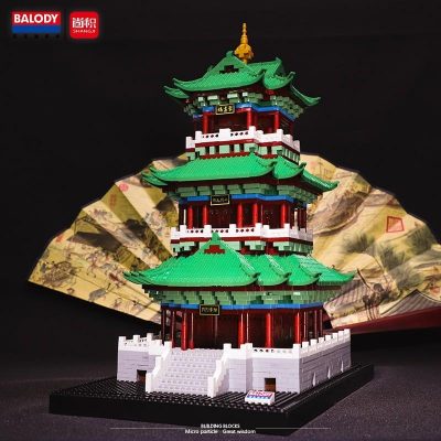 Balody 16163 Juyuan Tower - LOZ Blocks Official Store