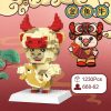 DAIA 66862 Chinese Zodiac Opera Fortune Gold Fish Bull - LOZ Blocks Official Store