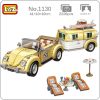 LOZ 1130 Vehicle World Holiday Touring Car Wagon Caravan Picnic Chair Mini Blocks Bricks Building Toy - LOZ Blocks Store
