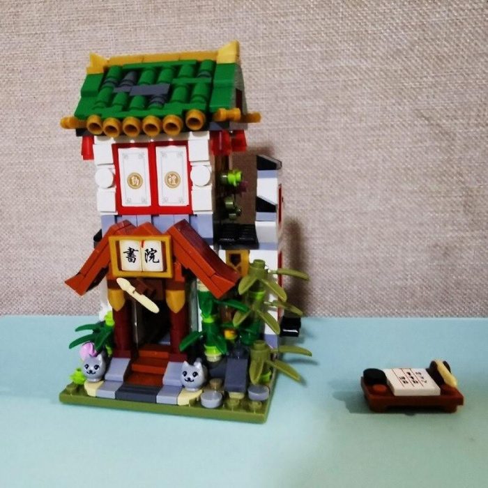 LOZ 1735 Academy School Chinatown - LOZ Blocks Official Store