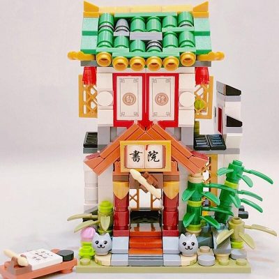 LOZ 1735 Academy School Chinatown - LOZ Blocks Official Store