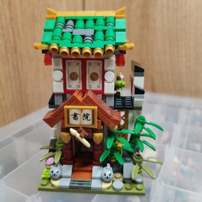 LOZ 1735 Academy School Chinatown - LOZ Blocks Official Store