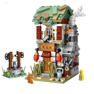 LOZ 1722-1725 Mini Chinatown Set - LOZ Blocks Official Store