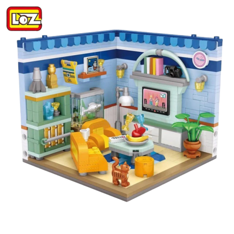 LOZ Mini Building Blocks Building Toy Plastic Assembled Children s Toy DIY Home Scene Model Corner removebg - LOZ Blocks Store