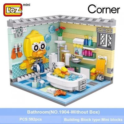 LOZ 1904 Bathroom - LOZ Blocks Official Store