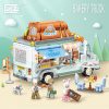 LOZ 1127 Bakery Truck - LOZ Blocks Official Store